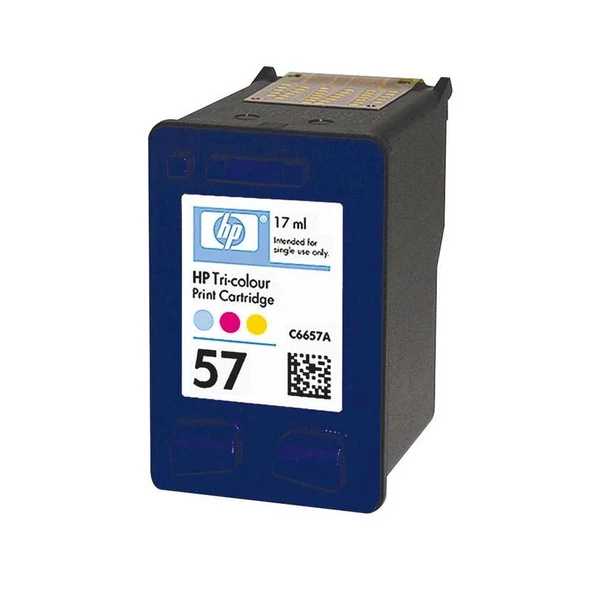 Hp 57-C6657AE Renkli Orijinal Kartuş - Resim 2