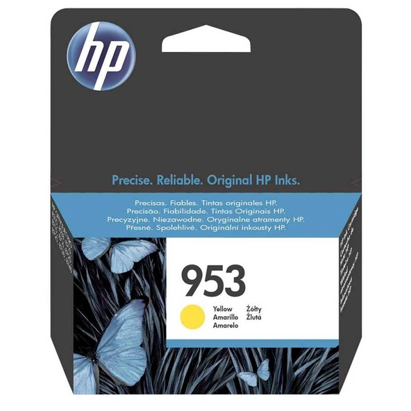 Hp 953-F6U14AE Sarı Orijinal Kartuş ürün görseli 1