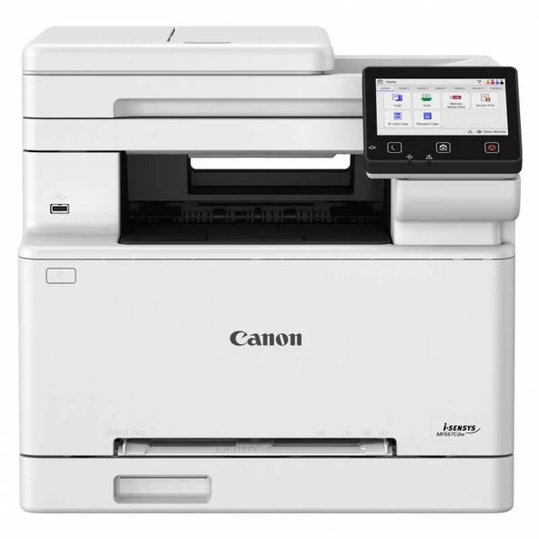 Canon i-SENSYS MF667Cdw-6928C001 Çok Fonksiyonlu Renkli Lazer Yazıcı ürün görseli 1