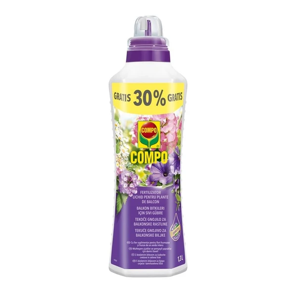 Compo 4367 Balkon Bitkileri Icin Sivi Gubre 1.3 Lt ürün görseli 1