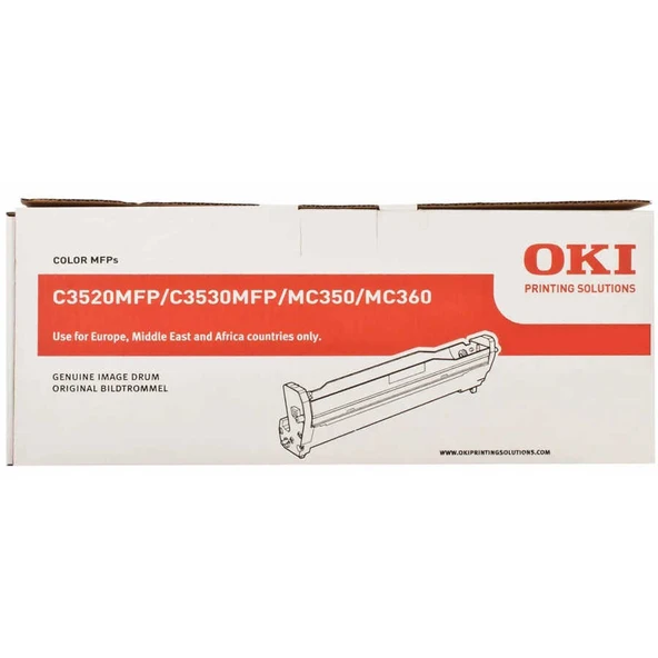 Oki C3520-43460222 Kırmızı Orijinal Drum Ünitesi ürün görseli 1