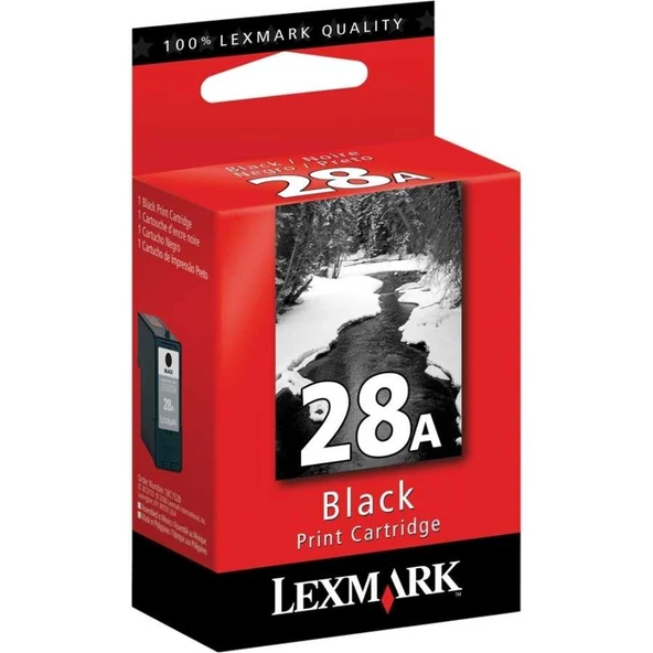 Lexmark 28A-18C1528E Siyah Orijinal Kartuş ürün görseli 1