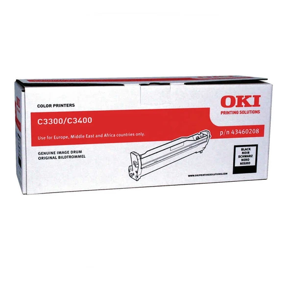 Oki C3300-43460208 Siyah Orijinal Drum Ünitesi ürün görseli 1