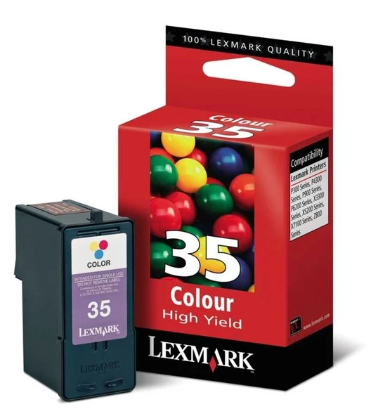 Lexmark 35-18C0035E Renkli Orijinal Kartuş ürün görseli 1