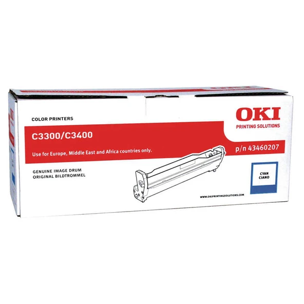 Oki C3300-43460207 Orijinal Mavi Drum Ünitesi ürün görseli 1