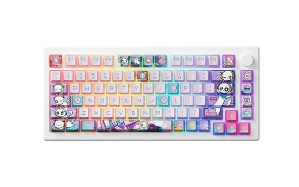 Akko MOD007B 7th Anniversary RGB %75 TKL V3 Piano Pro Switch Kablolu/Kablosuz Mekanik Oyuncu Klavyesi ürün görseli 1