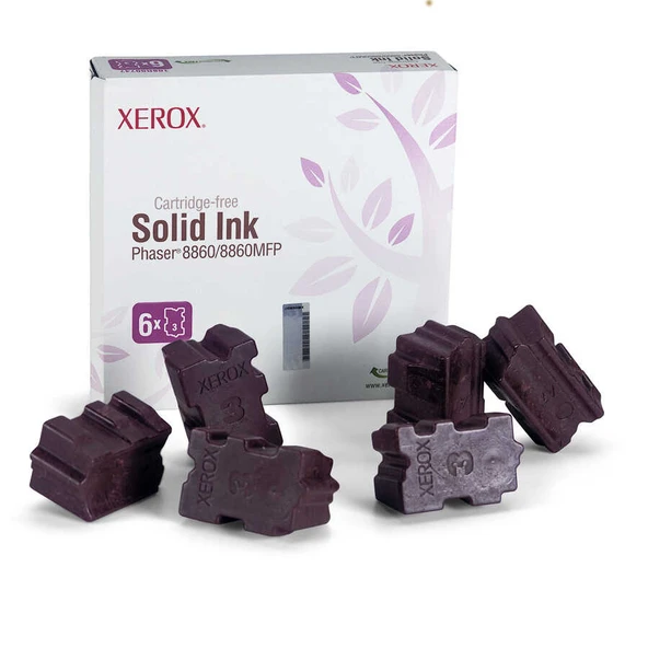 Xerox Phaser 8860-108R00818 Kırmızı Orijinal Katı Mürekkep Altılı ürün görseli 1