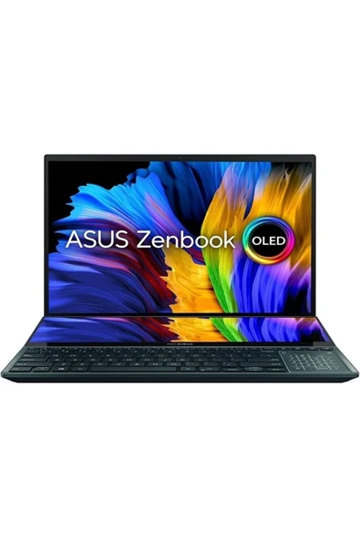 Asus ZenBook Pro Duo 15 Oled UX582ZM-H2036W i7-12700H 32 GB 1 TB SSD RTX3060 15.6" 4K İkisi Bir Arada Notebook ürün görseli 1