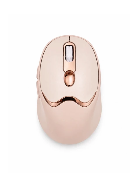 Ergonomik Tasarımlı Kablosuz Mouse Bluetooth Ve Usb Alıcılı - Resim 2
