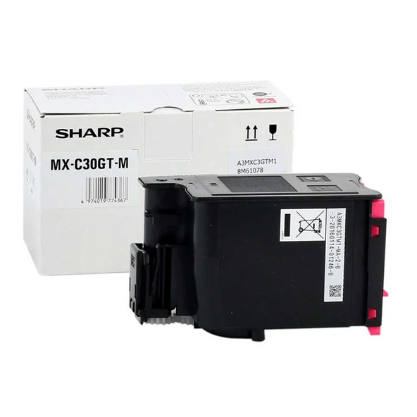 Sharp MX-C30GTMA Kırmızı Orijinal Fotokopi Toner ürün görseli 1