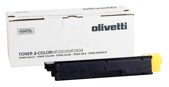 Olivetti D-Color MF-2603 Sarı Orijinal Fotokopi Toner ürün görseli 1