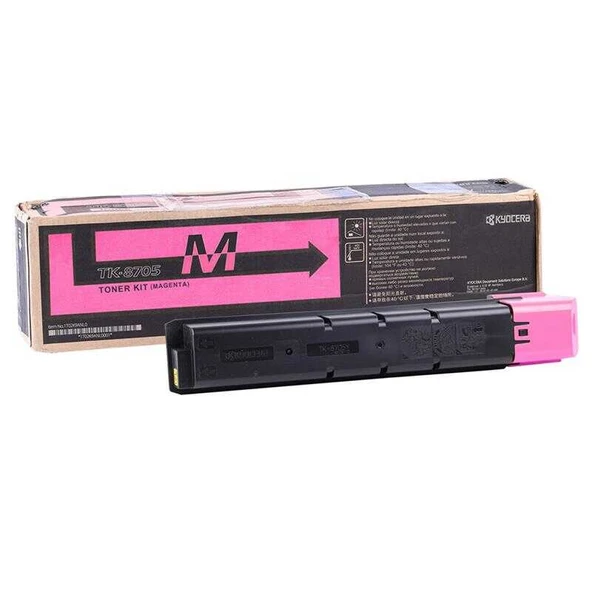 Kyocera TK-8705-1T02K9BNL0 Kırmızı Orijinal Fotokopi Toner ürün görseli 1