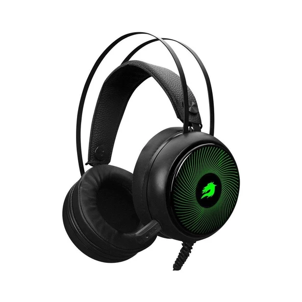 GAMEBOOSTER H12 Rebel RGB 7.1 Virtual Kısa Mikrofonlu Siyah Oyuncu Kulaklığı GB-H12 ürün görseli 1