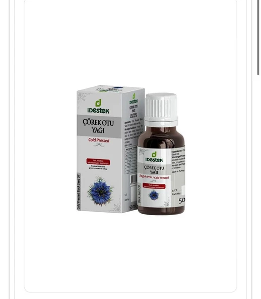 Destek Çörekotu Yağı 50 Ml ürün görseli 1