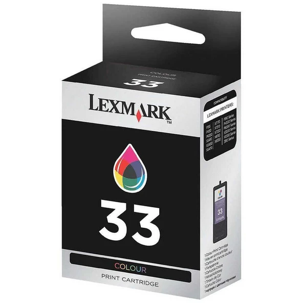 Lexmark 33-18CX033E Renkli Orijinal Kartuş ürün görseli 1