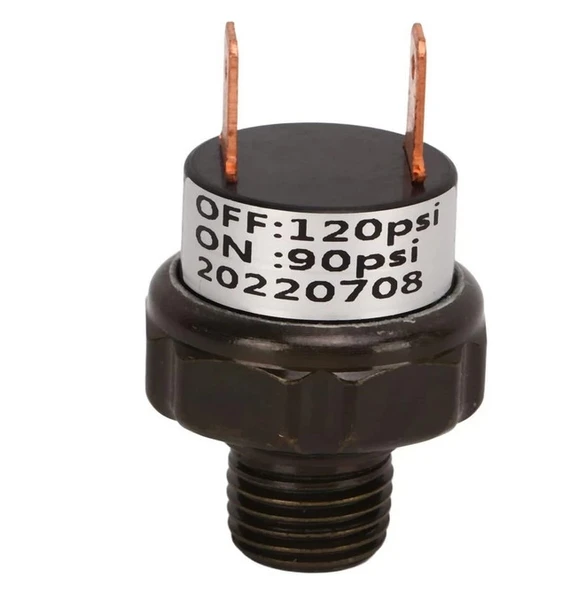 Basınç Şalteri Mini 9Bar - 12/24/220V - 1/4 ürün görseli 1