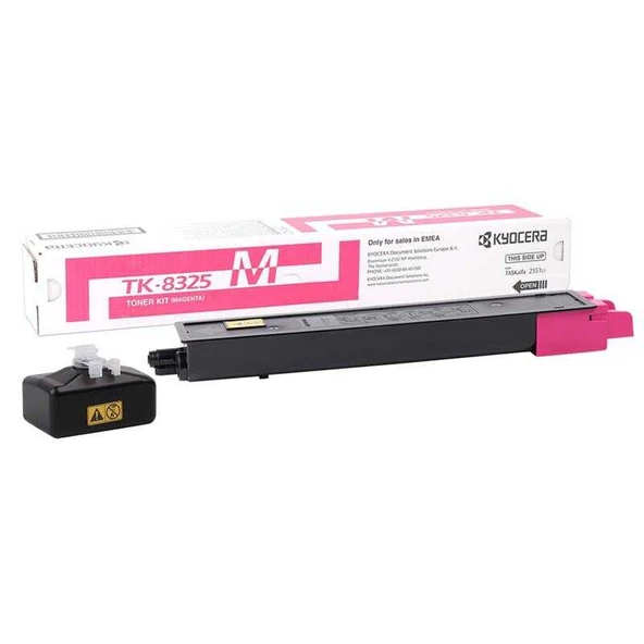 Kyocera TK-8325-1T02NPBNL0 Kırmızı Orijinal Fotokopi Toner ürün görseli 1