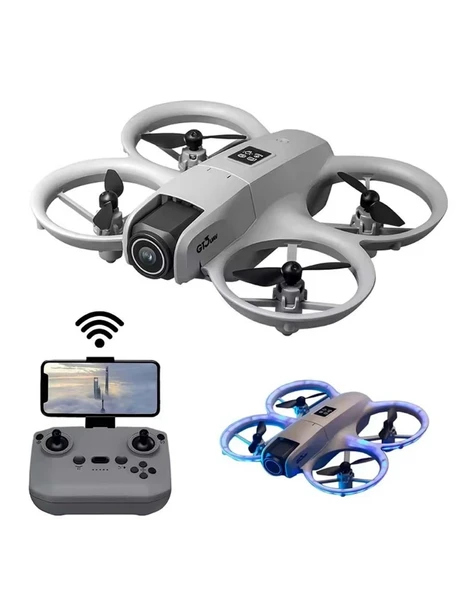 Kameralı Drone Headless Mod Ve Engel Algılama Özellikli - Resim 2
