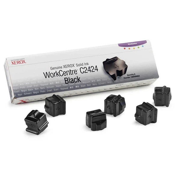 Xerox Workcentre C2424-108R00664 Siyah Orijinal Katı Mürekkep Altılı ürün görseli 1