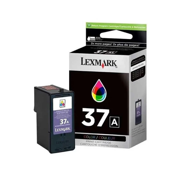 Lexmark 37A-18C2160E Renkli Orijinal Kartuş ürün görseli 1