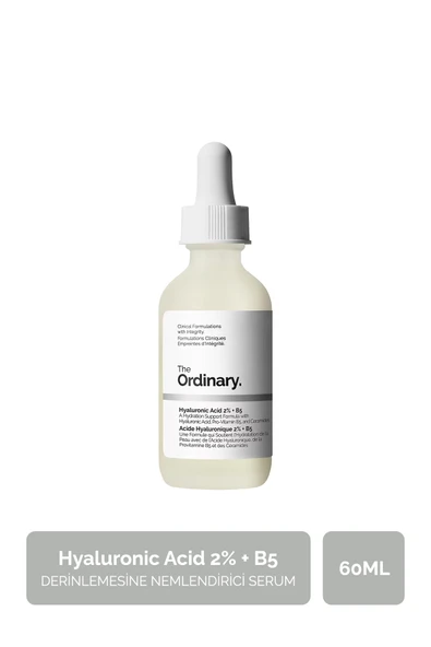 THE ORDİNARY Hyaluronic Acid 2% + B5 - Derinlemesine Nemlendirici Serum 60ml ürün görseli 1