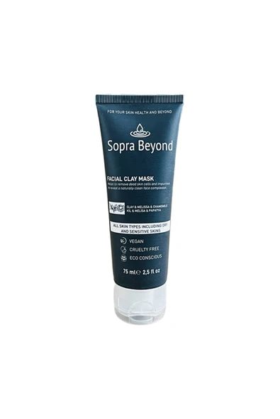 SOPRA BEYOND Facial Clay Mask 75 ml ürün görseli 1