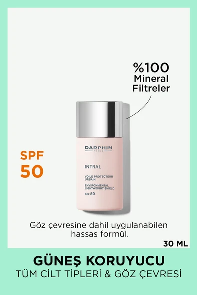 DARPHİN SPF 50 Nemlendirici- Intral Environmental Lightweight Shield 30 ml 882381078744 ürün görseli 1