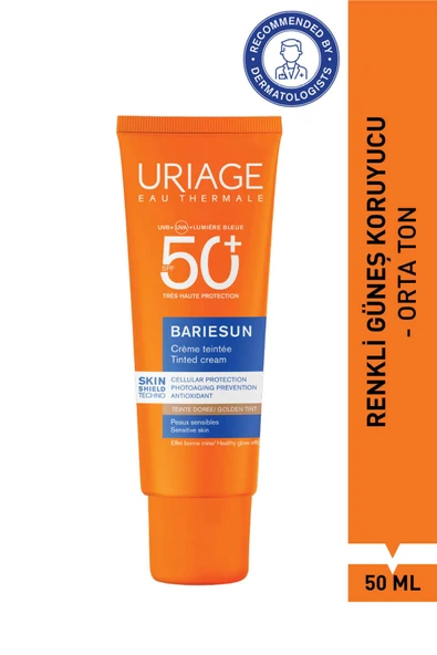 URİAGE BARIESUN SPF50+ Orta Ton Renkli Güneş Kremi 50 ml ürün görseli 1