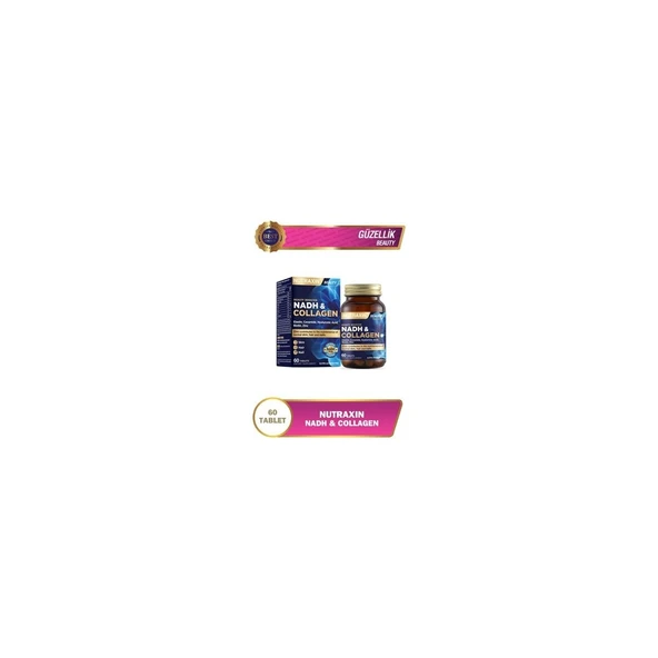 Nutraxin Nadh & Collagen 60 Tablet - Resim 2