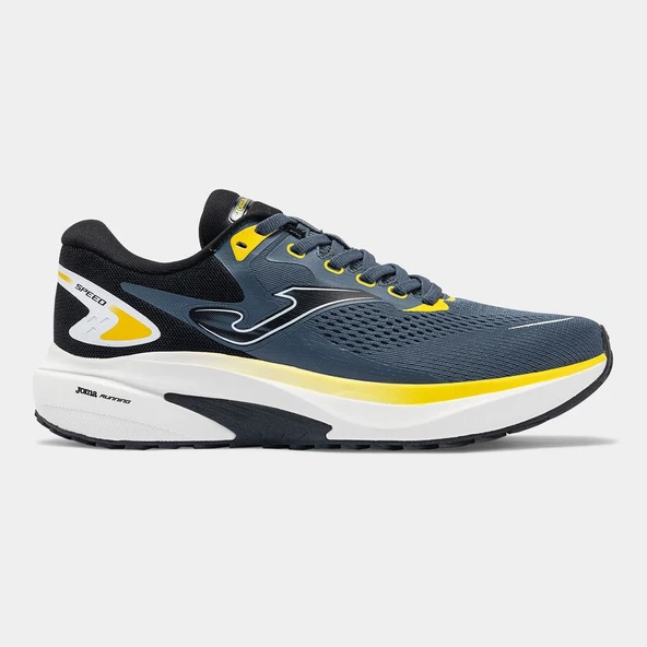 Joma RSPEES2622 Speed Erkek Koşu Ayakkabısı - Koyu Gri/Sarı ürün görseli 1