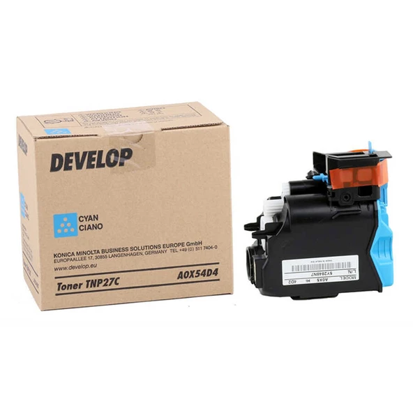 Develop TNP-27-A0X54D4 Mavi Orijinal Fotokopi Toner ürün görseli 1
