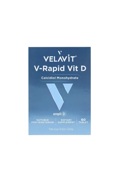 VELAVİT V-Rapid Vit D 60 Tablet ürün görseli 1