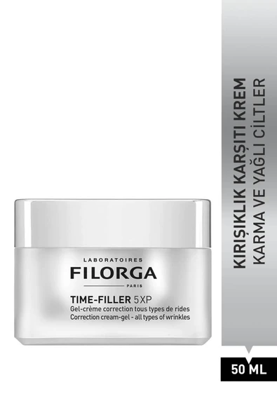 FİLORGA TIME FILLER 5XP GEL-CREAM Karma Ciltler İçin Çizgi ve Kırışıklık Onarıcı Gündüz Bakım Kremi 50ml ürün görseli 1