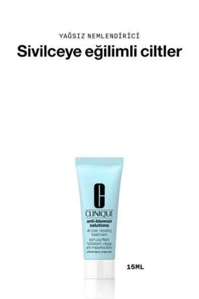 CLİNİQUE Anti Blemish Solutions Antibacterial Clearing Moisturizer 20714291839 ürün görseli 1