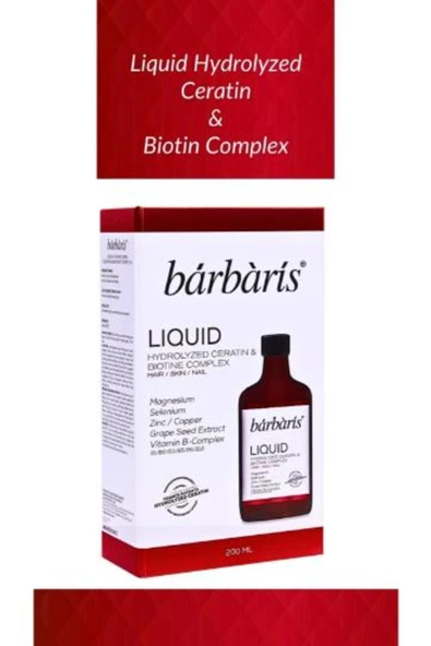 BARBARİS KERATİN VE BİOTİN COMPLEX ürün görseli 1