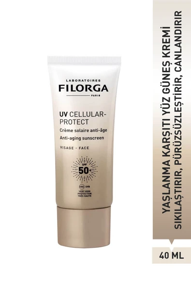 FİLORGA UV CELLULAR PROTECT Yaşlanma Karşıtı Yüz Güneş Kremi 40ml ürün görseli 1