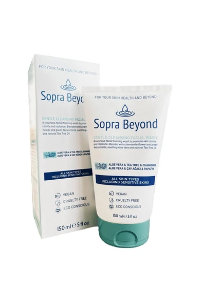 SOPRA BEYOND Gentle Cleansing Facial Wash 150 ml ürün görseli 1