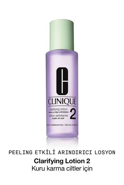 CLİNİQUE Clarifying Lotion (Tip 2) Kuru / Karma Ciltler İçin Arındırıcı Losyon / Tonik 200ml ürün görseli 1
