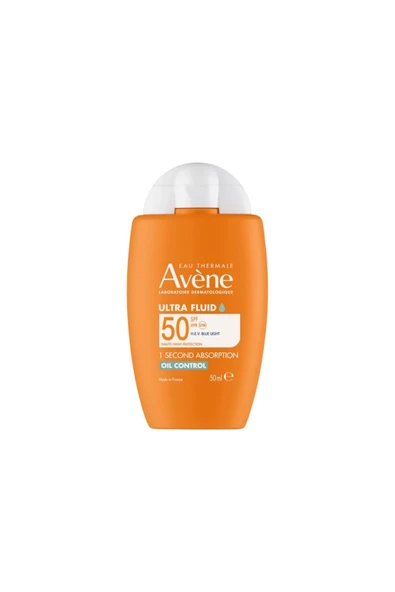 AVENE Ultra Fluid Oil Control SPF50 Yağlı Ciltler İçin Matlaştırıcı Etkili Güneş Koruyucu 50 ml ürün görseli 1