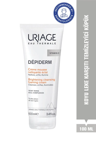 URİAGE DEPIDERM Leke Karşıtı Aydınlatıcı Temizleyici Köpük Krem 100 ml ürün görseli 1