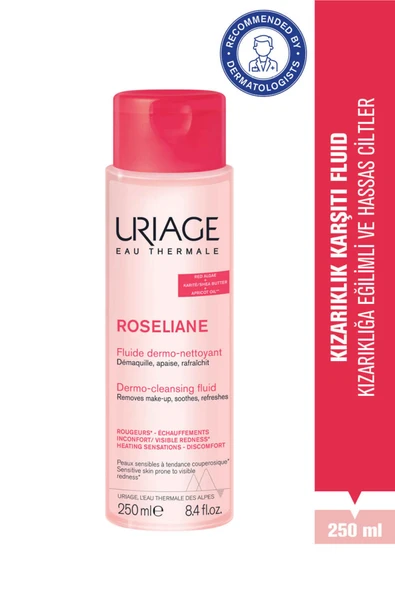 URİAGE ROSELIANE Hassas Ciltler İçin Kızarıklık Karşıtı Fluid 250 ml ürün görseli 1