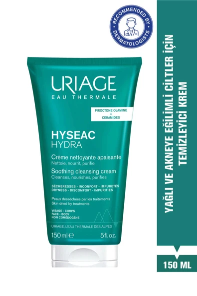 URİAGE HYSEAC Karma ve Yağlı Ciltler için Temizleyici Krem 150 ml ürün görseli 1