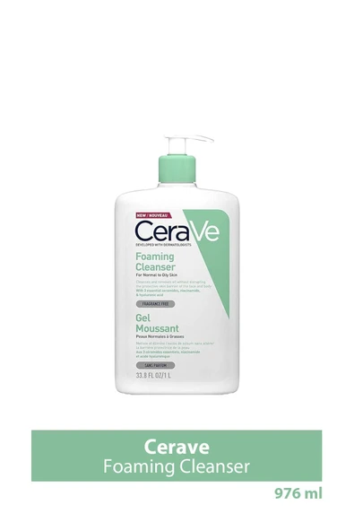 CERAVE Foaming Cleanser 976 ml ürün görseli 1