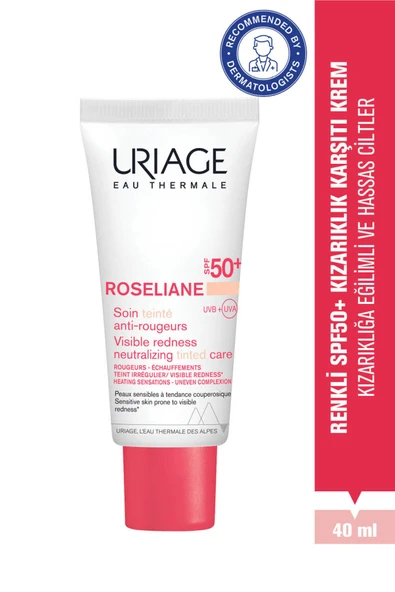 URİAGE ROSELIANE SPF50+ Hassas Ciltler İçin Kızarıklık Karşıtı CC Krem 40 ml ürün görseli 1