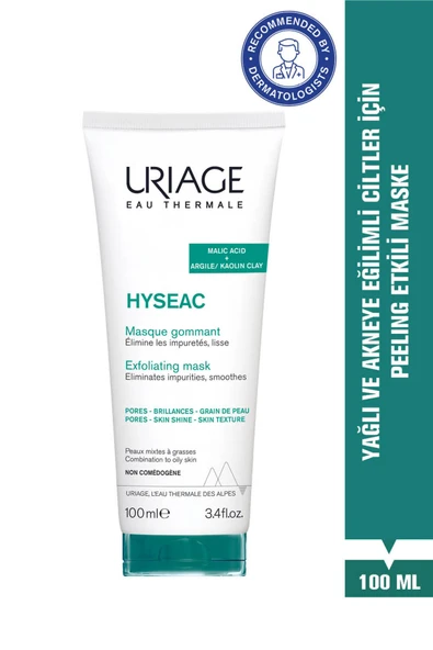 URİAGE Hyseac Karmadan Yağlıya Ciltler İçin Peeling Maske 100 ml ürün görseli 1
