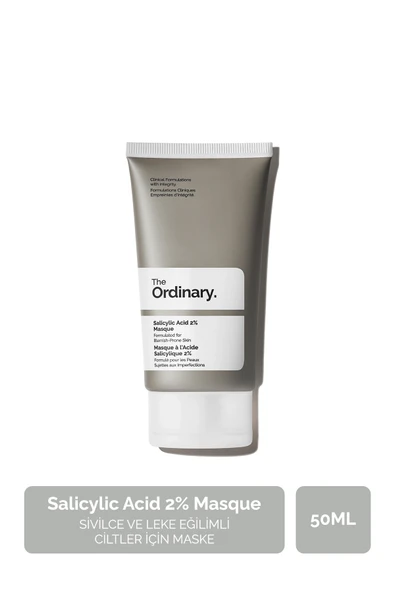 THE ORDİNARY Salicylic Acid 2% Masque  - Sivilce ve Leke Eğilimli Ciltler İçin Salisilik Asit Maske ürün görseli 1