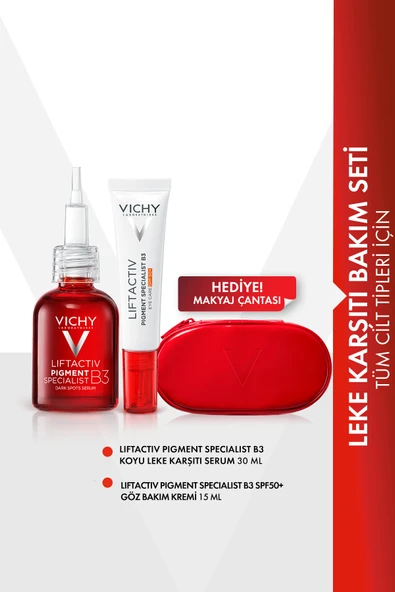 VİCHY Tüm Cilt Tipleri için Leke Karşıtı Bakım Seti ürün görseli 1