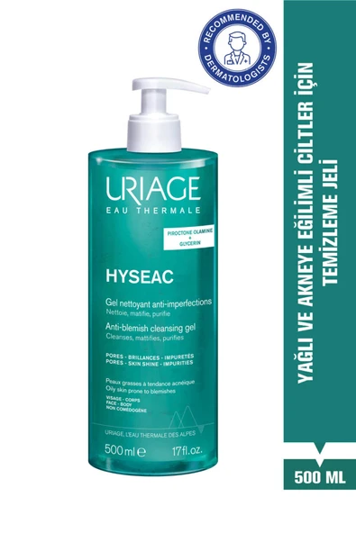 URİAGE HYSEAC Akne Eğilimli Ciltler İçin Temizleme Jeli 500 ml ürün görseli 1