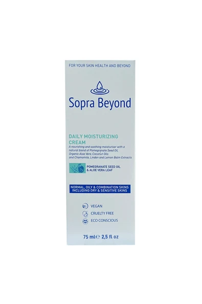 SOPRA BEYOND Daily Moisturizing Cream 75 ml ürün görseli 1