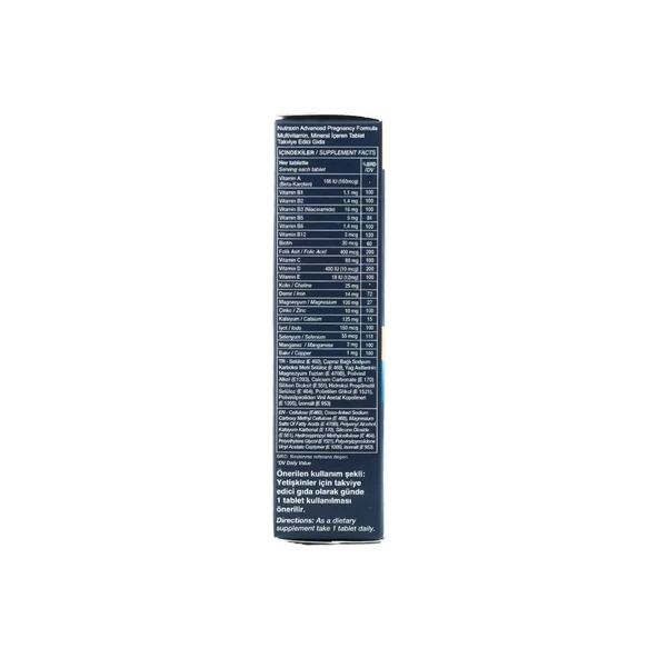 Nutraxin Advanced Pregnancy Formula 30 Tablet - Resim 7